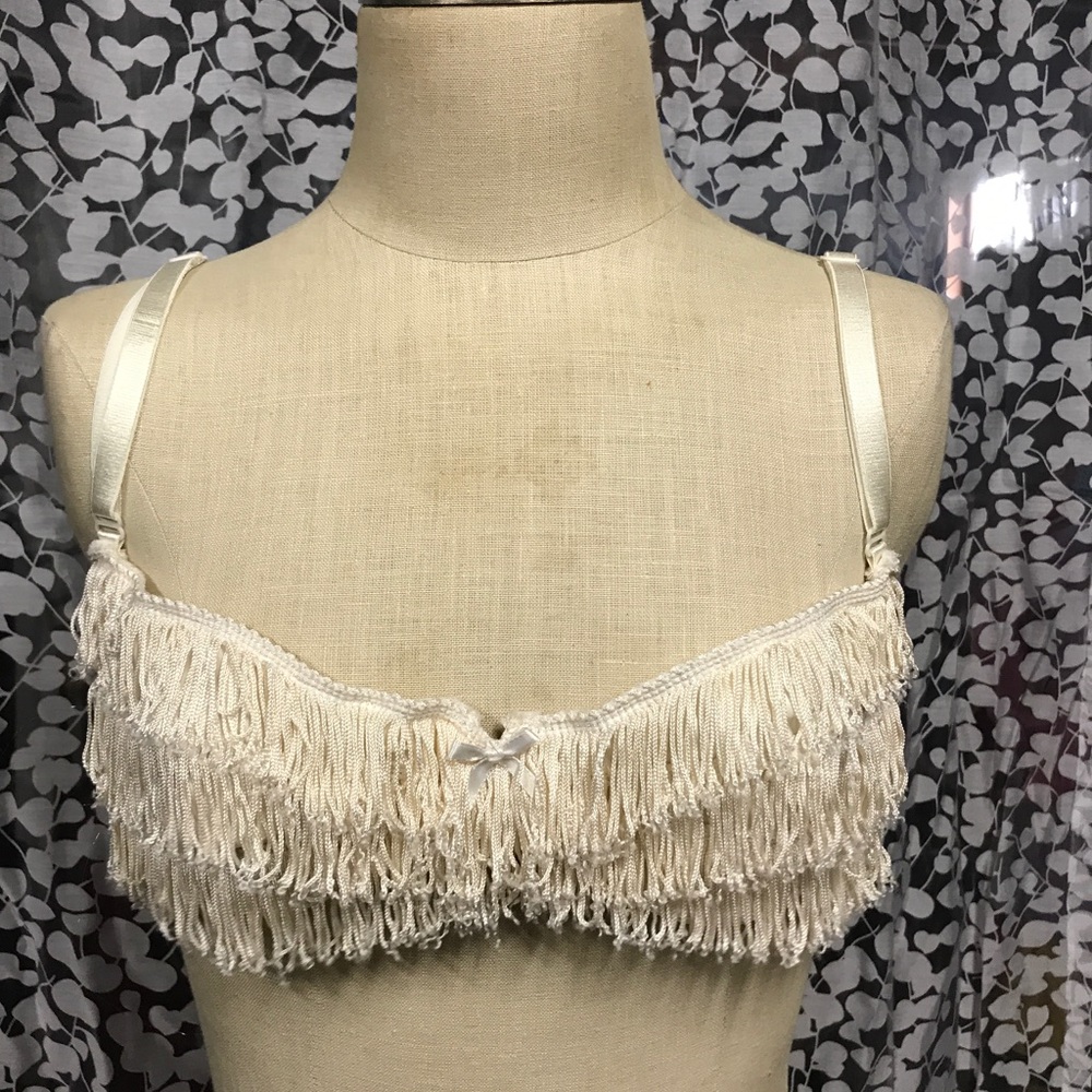 Fringe costume bra